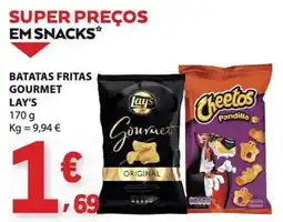 E.Leclerc Batatas fritas gourmet lay's promoção