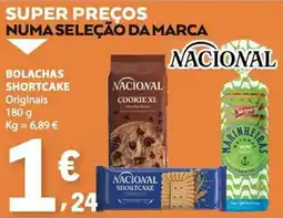 E.Leclerc Bolachas shortcake originais nacional promoção