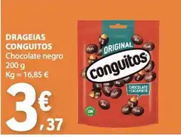 E.Leclerc Dragoeias conguitos chocolate negro promoção