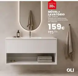 Casa Peixoto móvel + lavatório oli promoção