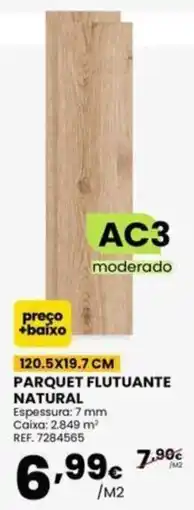 Casa Peixoto Parquet flutuante natural promoção