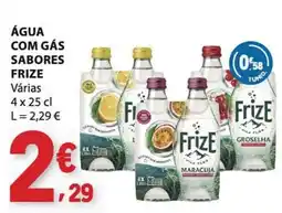 E.Leclerc Água com gás sabores frize promoção