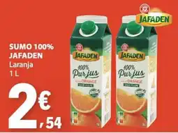E.Leclerc Sumo 100% Jafaden laranja promoção