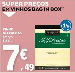 E.Leclerc Vinho m.j.freitas branco promoção