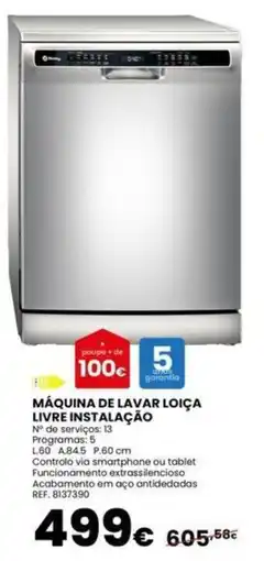 Casa Peixoto Máquina de lavar loiça promoção