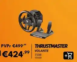 Radio Popular Thrustmaster volante t598 promoção