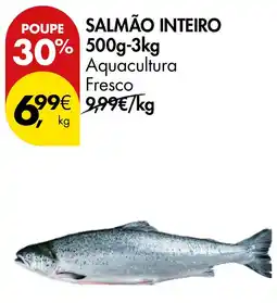 Pingo Doce Salmão inteiro promoção