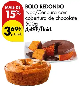Pingo Doce Bolo redondo promoção