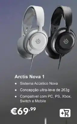 Radio Popular Arctis Nova 1 promoção