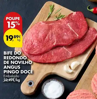 Pingo Doce Bife do redondo de novilho angus pingo doce promoção