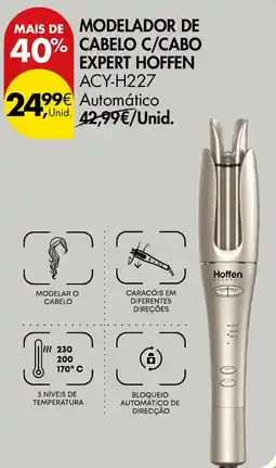 Pingo Doce modelador de cabelo c/cabo expert hoffen promoção