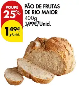 Pingo Doce Pão de frutas de rio maior promoção