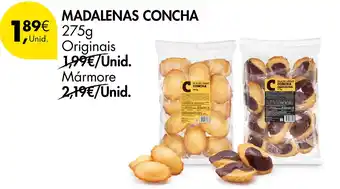 Pingo Doce Madalenas concha promoção
