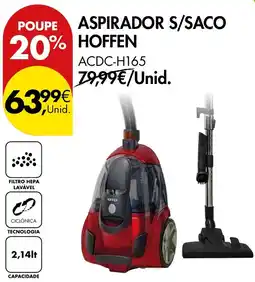 Pingo Doce aspirador s/saco hoffen promoção