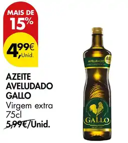 Pingo Doce azeite aveludado gallo promoção