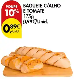 Pingo Doce Baguete c/alho e tomate promoção