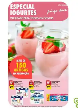 Pingo Doce Kéfir líquido Nestlé promoção