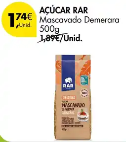 Pingo Doce Açúcar rar mascavado demerara promoção