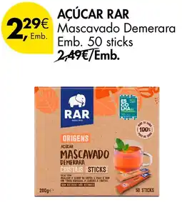 Pingo Doce Açúcar rar mascavado demerara promoção