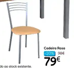 Hiper Centro do Móvel Cadeira Rosa promoção