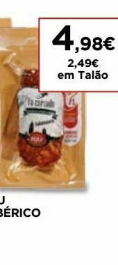 El Corte Inglés Chouriço promoção