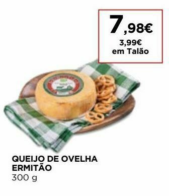 El Corte Inglés Queijo de ovelha promoção