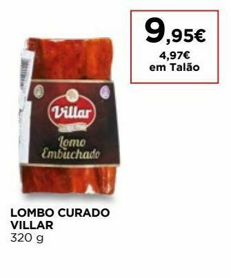 El Corte Inglés Lombo curado promoção