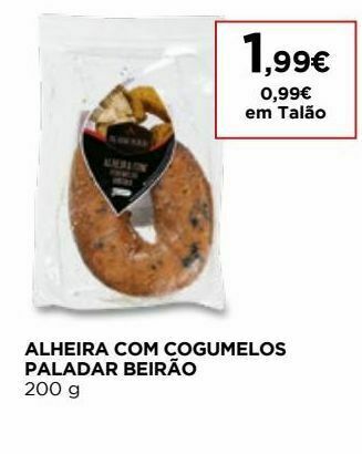 El Corte Inglés Alheira promoção