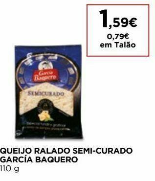 El Corte Inglés Queijo ralado garcía baquero promoção