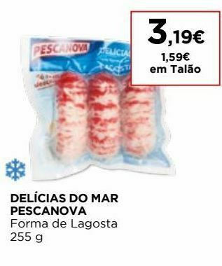 El Corte Inglés Lagosta pescanova promoção