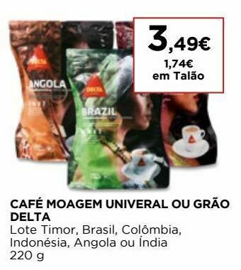 El Corte Inglés Café promoção