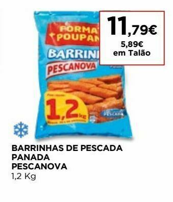 El Corte Inglés Palitos de peixe promoção