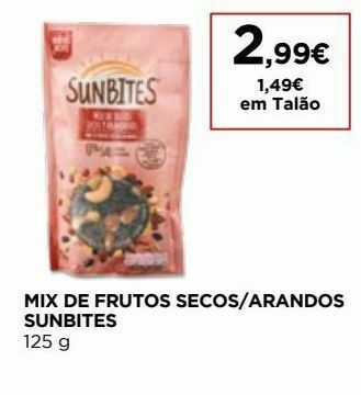 El Corte Inglés Frutos secos promoção