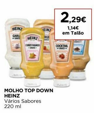 El Corte Inglés Molhos promoção