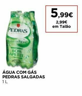 El Corte Inglés Água com gás promoção