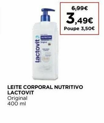 El Corte Inglés Creme hidratante promoção