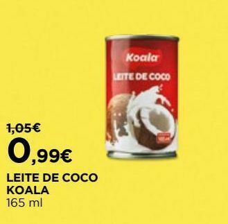 El Corte Inglés Leite de coco promoção