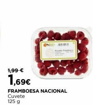 El Corte Inglés Framboesa promoção