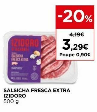 El Corte Inglés Salsicha promoção