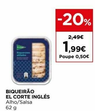 El Corte Inglés Alimentação promoção