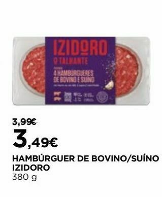 El Corte Inglés Hambúrguer promoção