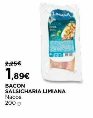 El Corte Inglés Bacon promoção