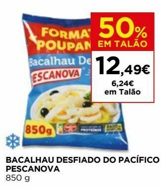 El Corte Inglés Bacalhau promoção