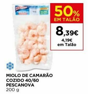 El Corte Inglés Camarão promoção