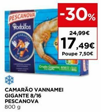 El Corte Inglés Camarão promoção