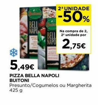 El Corte Inglés Pizza promoção