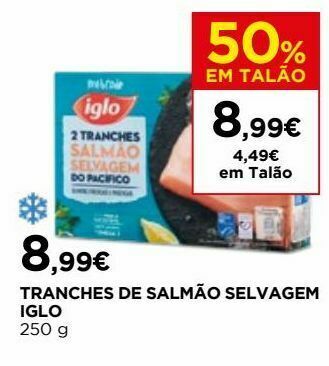 El Corte Inglés Salmão promoção