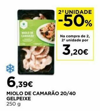 El Corte Inglés Camarão promoção