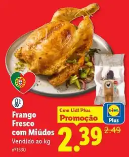 Lidl Frango Fresco com Miúdos promoção