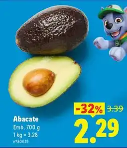 Lidl Abacate promoção